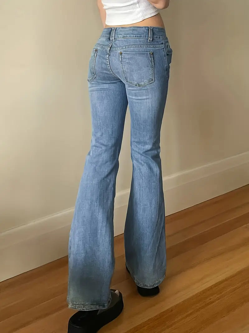 ELLA™ Jeans | Low Rise Y2K Jeans
