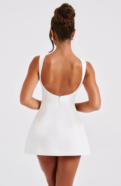 VIRELLA™ Dress | Chic Formal Scoop-Back Mini Dress