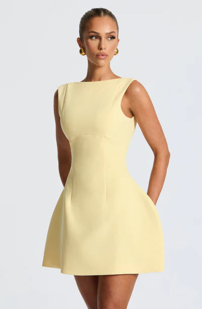 VIRELLA™ Dress | Chic Formal Scoop-Back Mini Dress