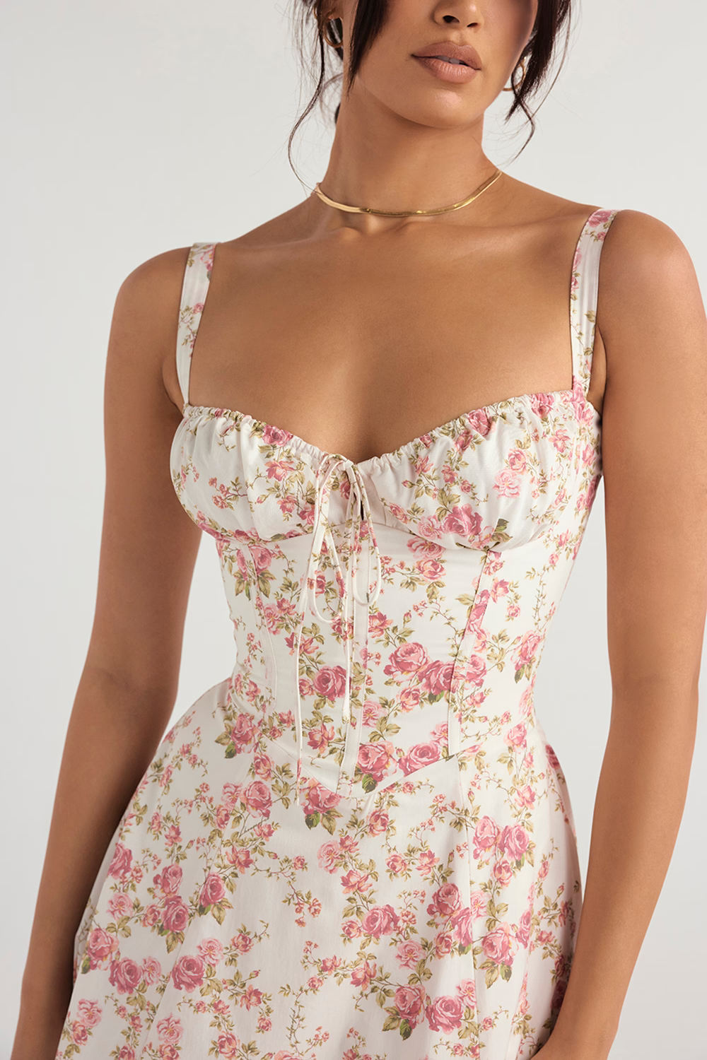 BILLY™ Dress | Bodycon Waist Cinching Corset Midi Dress