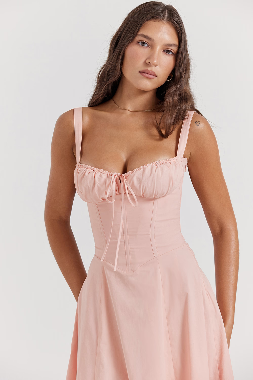 BILLY™ Dress | Bodycon Waist Cinching Corset Midi Dress