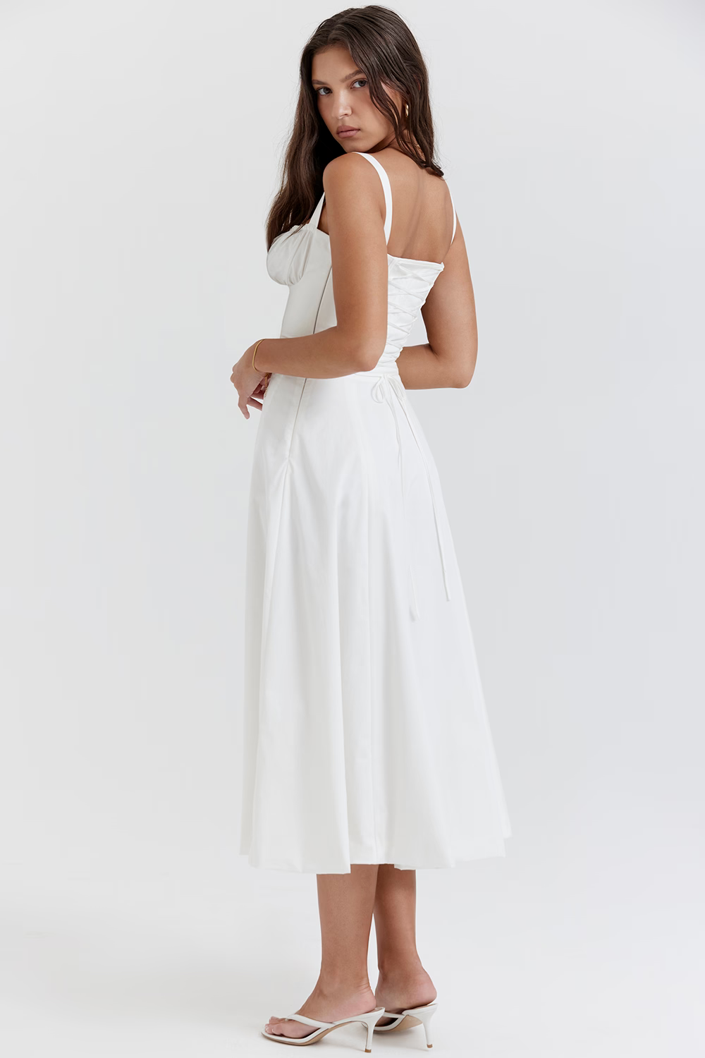BILLY™ Dress | Bodycon Waist Cinching Corset Midi Dress