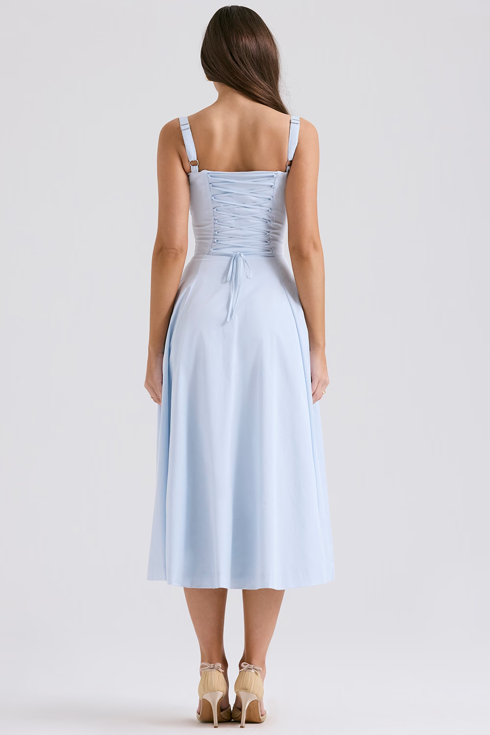 BILLY™ Dress | Bodycon Waist Cinching Corset Midi Dress