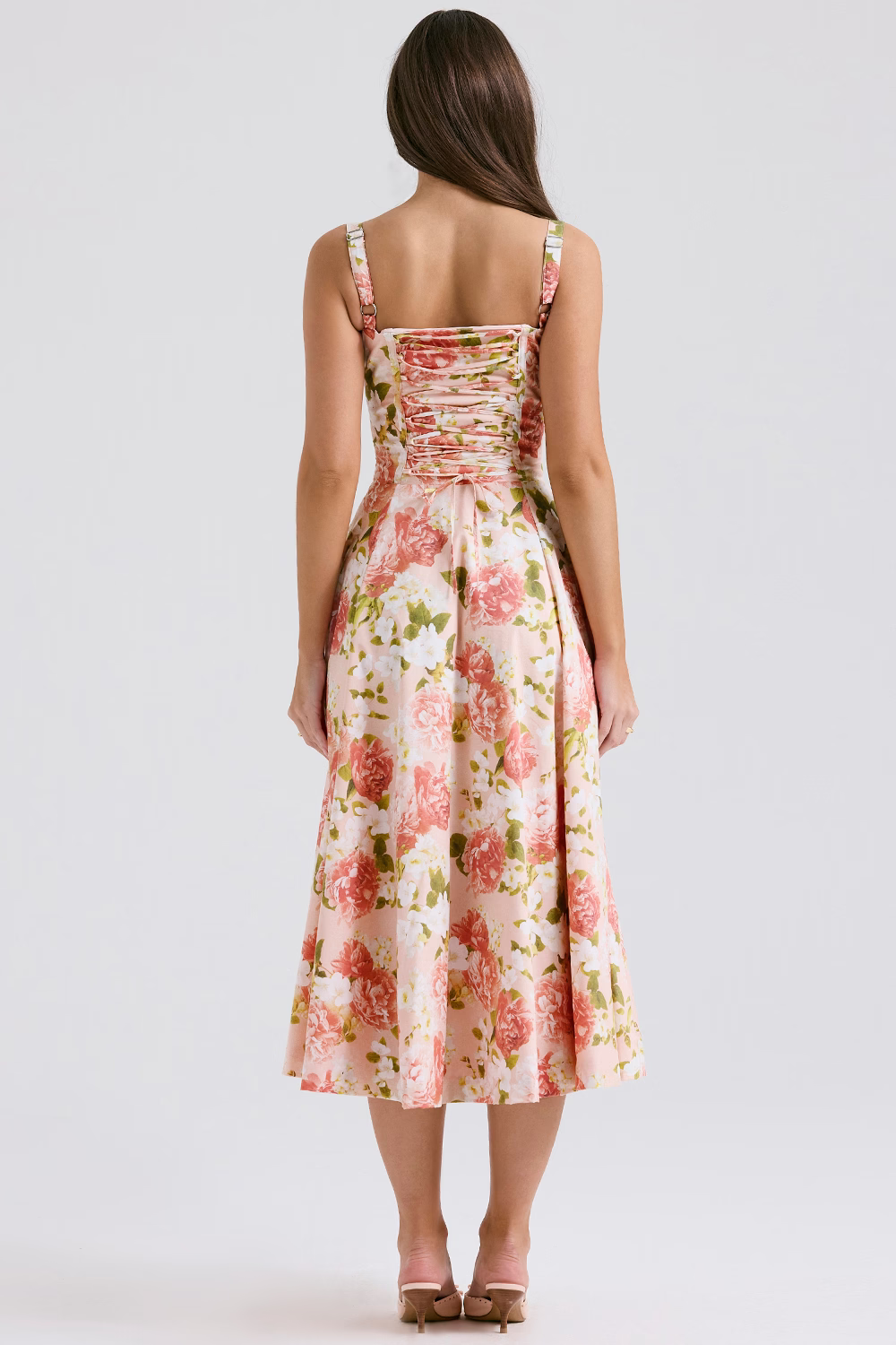 BILLY™ Dress | Bodycon Waist Cinching Corset Midi Dress