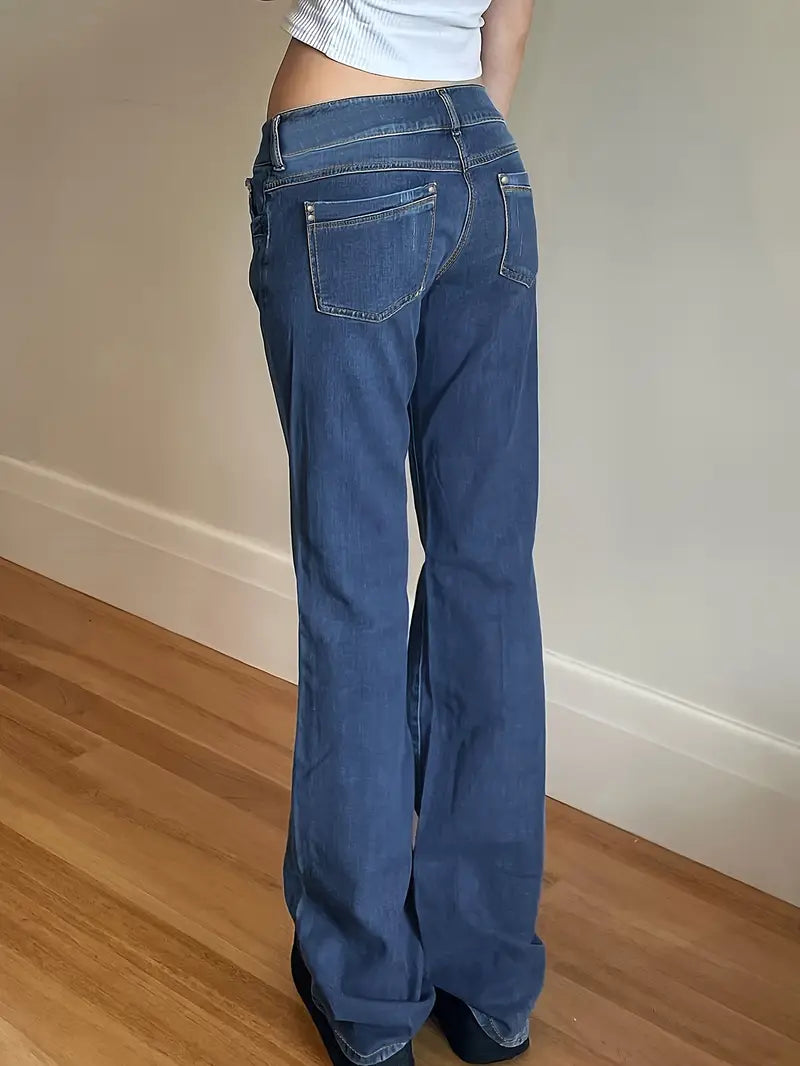 ELLA™ Jeans | Low Rise Y2K Jeans