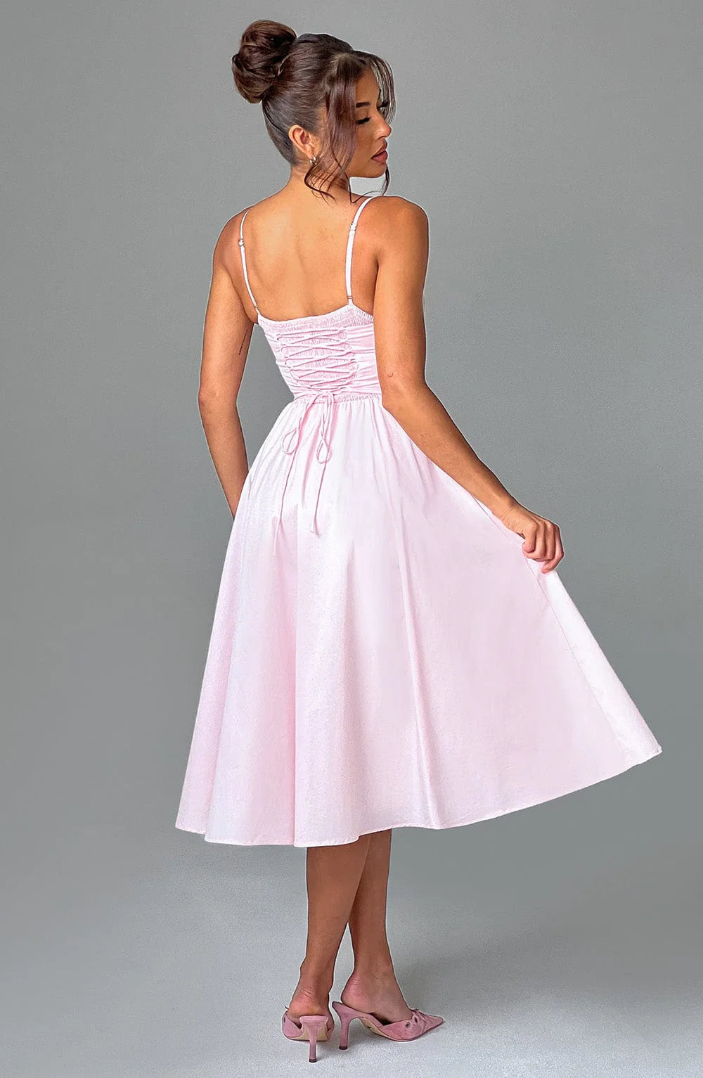 LIORA™ Dress | Bodycon Corset Midi Dress