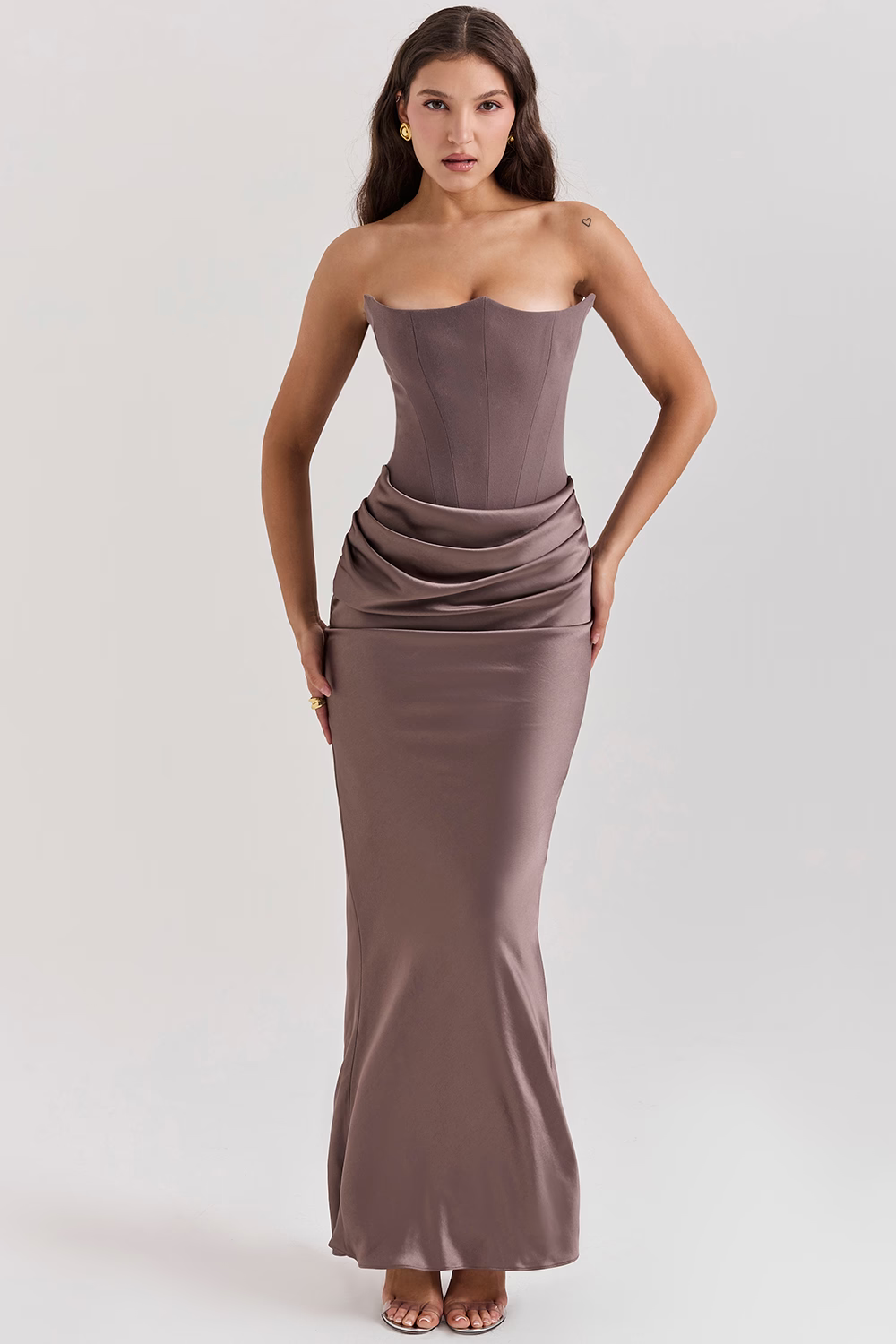 SABLE™ Dress | Strapless Corset Bodycon Maxi Dress