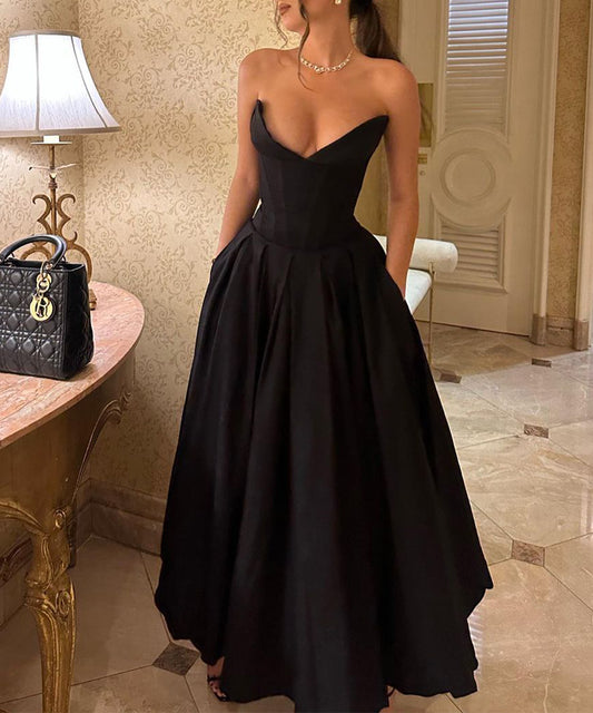 MONROE™ Dress | Backless Waist Cinching Princess Maxi Dress