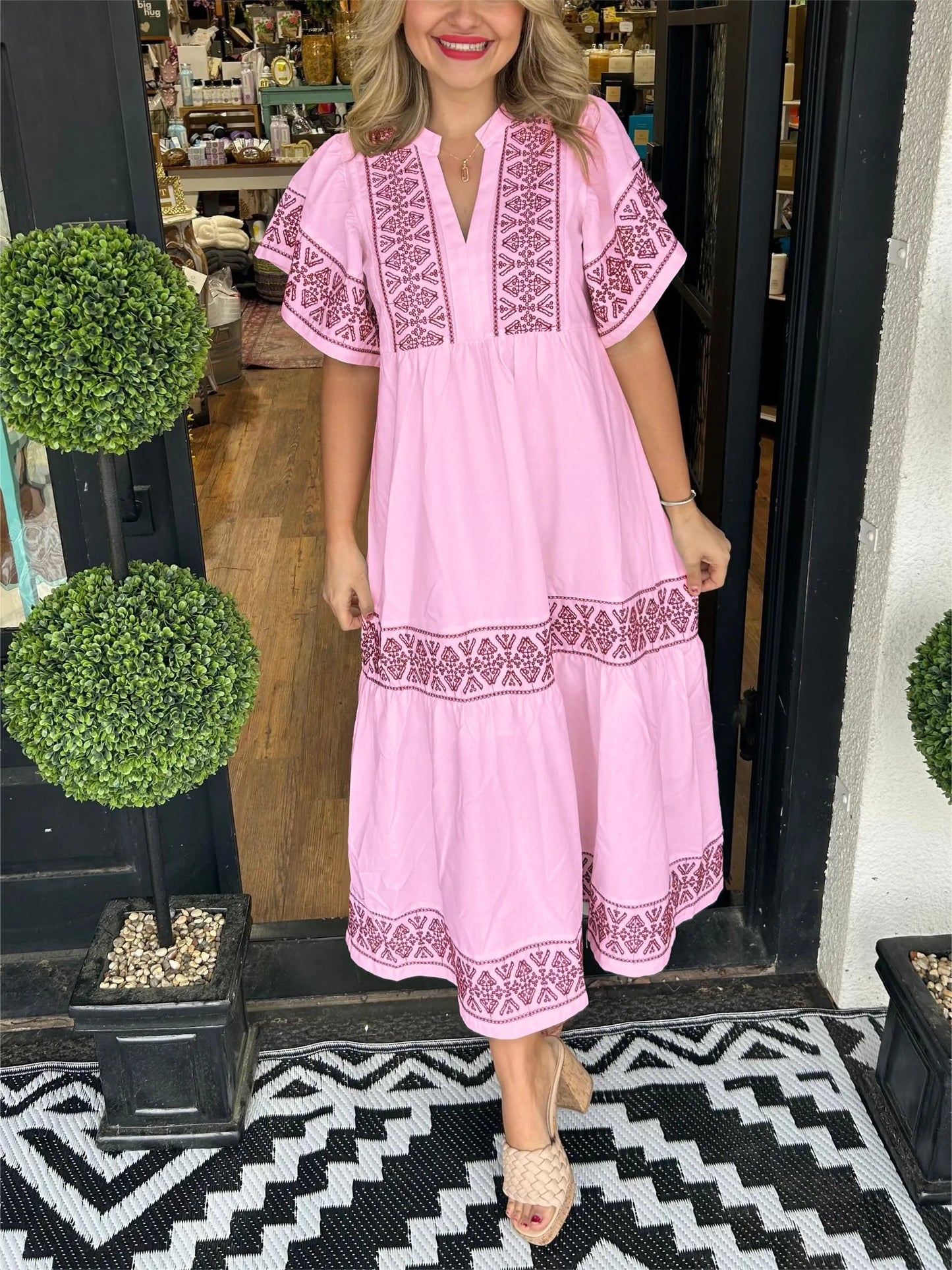 NANCY™ Dress | Boho Maxi Dress | 50% OFF