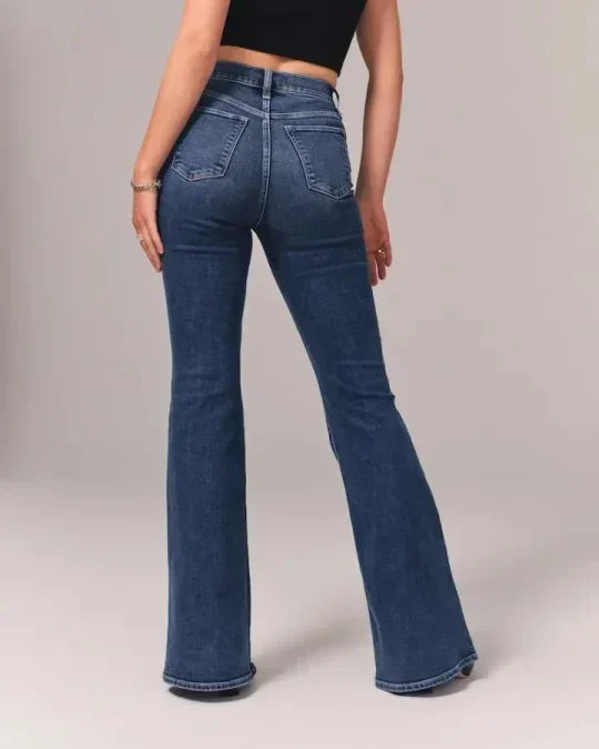 Beckie Jeans | High Rise Stretch Flare Jeans | 50% OFF