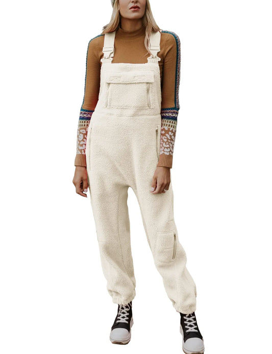 ISOLDE™ Jumpsuit | Cozy Fleece Casual Jumpsuit