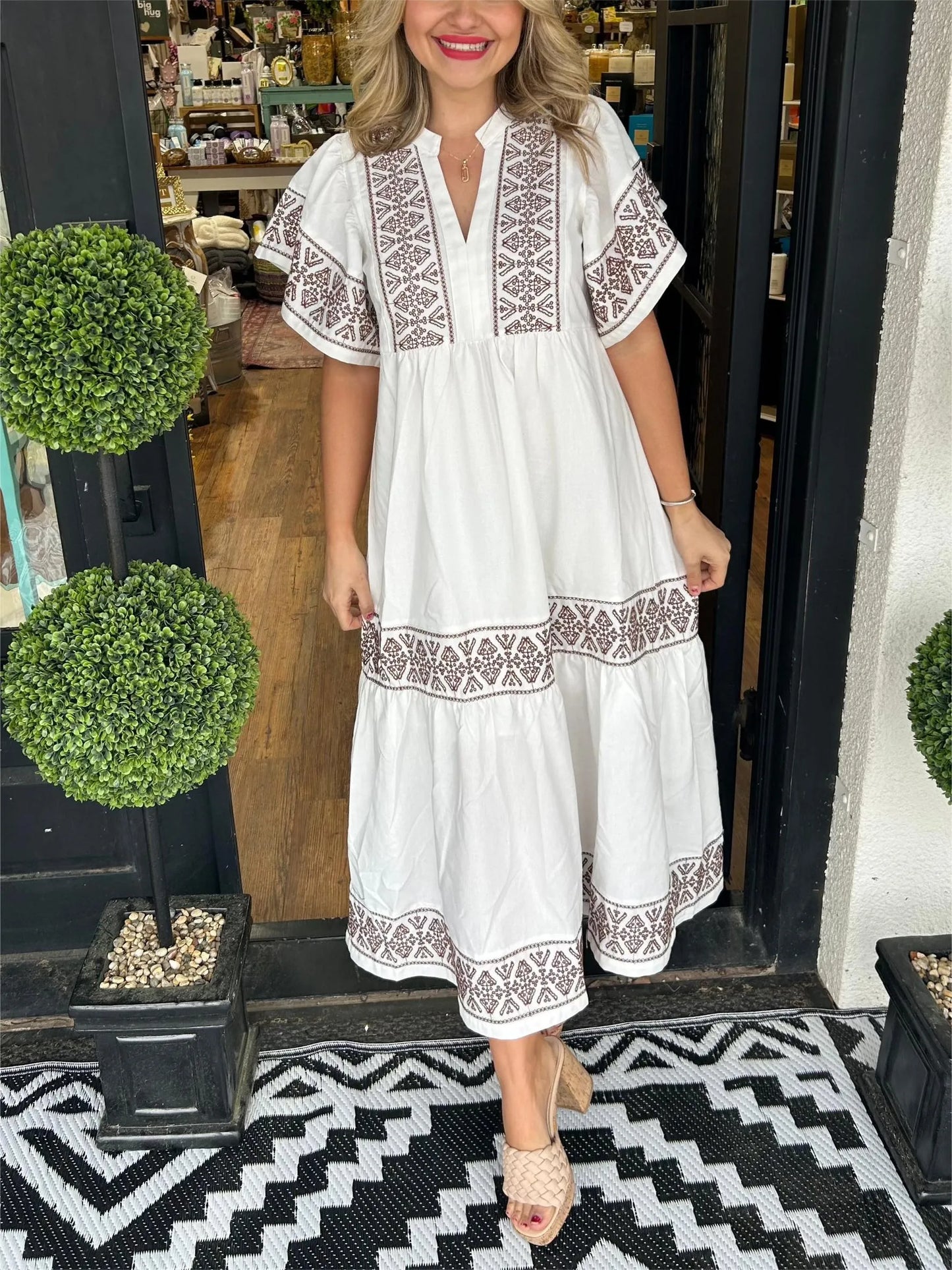 NANCY™ Dress | Boho Maxi Dress | 50% OFF