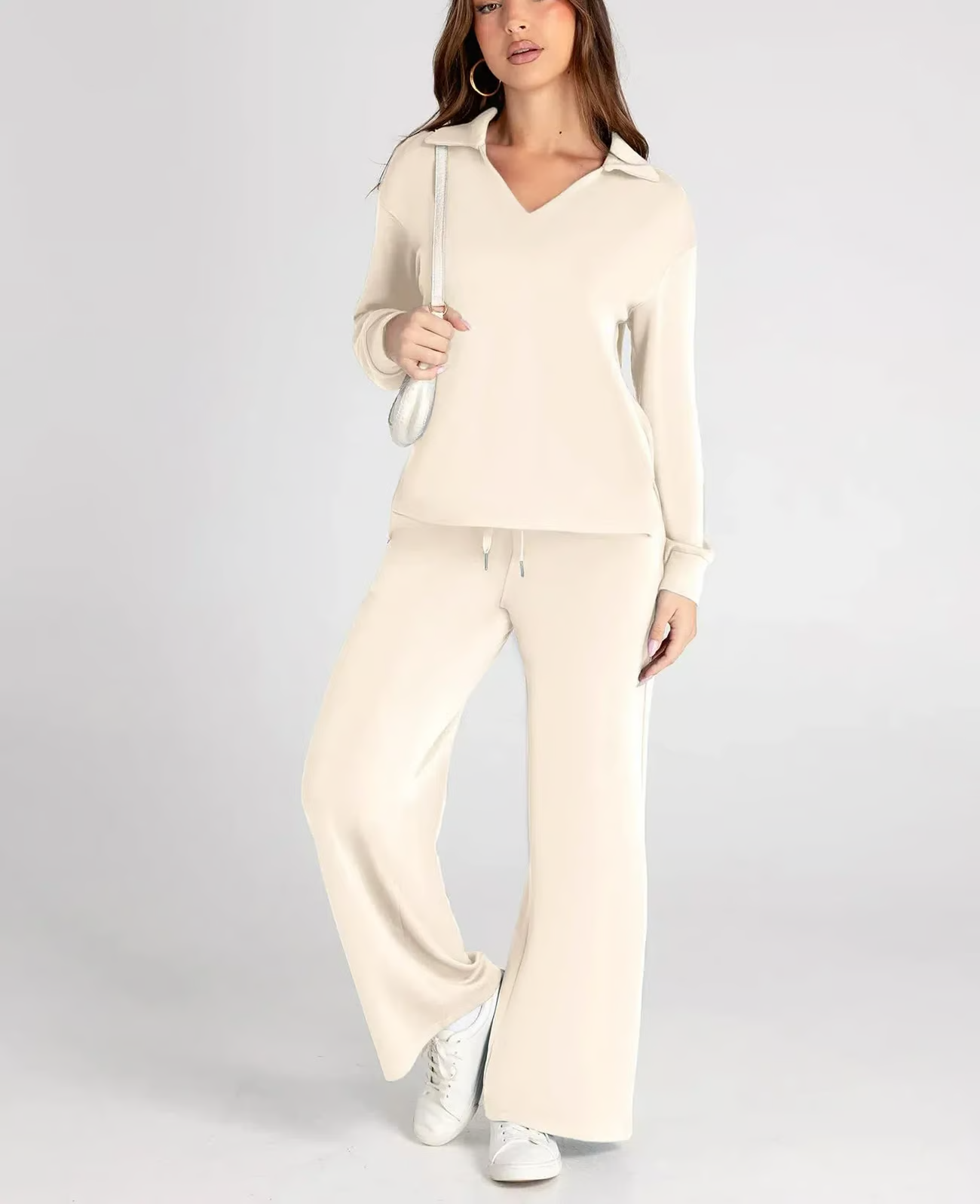 GISELLE™ Set | Two-Piece Casual Long Sleeve Sweatsuit Set | 50% OFF