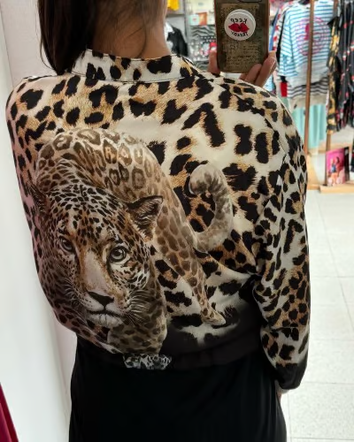 VIVIENNE™ Top | Leopard Print Zipper Jacket | 50% OFF