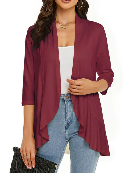 PEGGIE™ Cardigan | Casual Lightweight Open Front Cardigan | 50% OFF