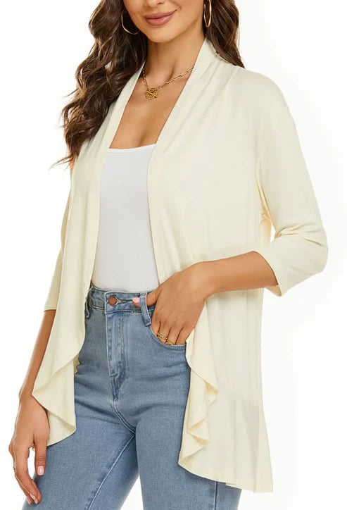 PEGGIE™ Cardigan | Casual Lightweight Open Front Cardigan | 50% OFF