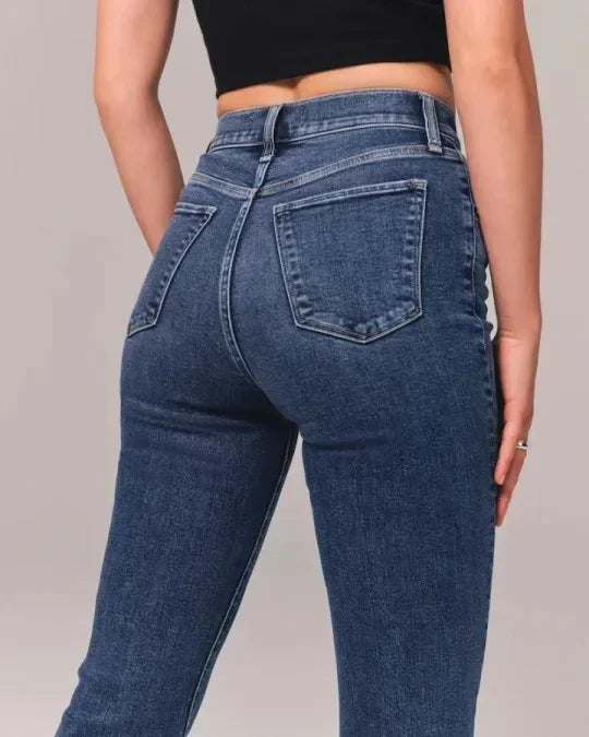 Beckie Jeans | High Rise Stretch Flare Jeans | 50% OFF